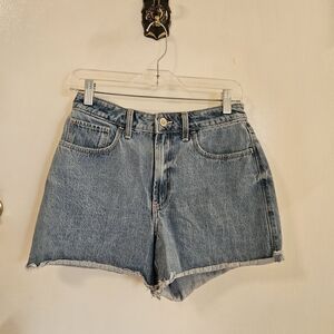 Hollister Light Blue Jean Shorts